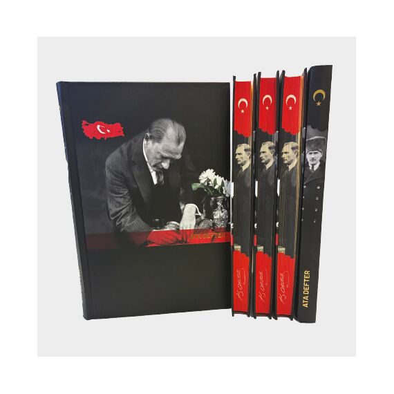 Promosyon EL-KOD-262 Atatürk Taslama Kapak Defter (17x24 cm) , görsel 2