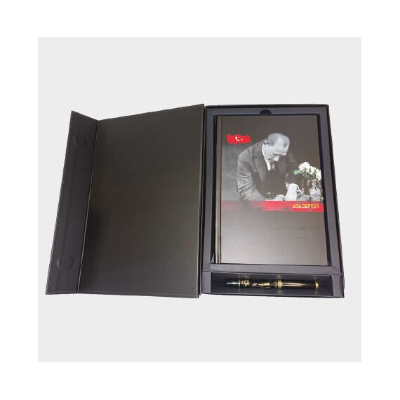Promosyon EL-KOD-273 Atatürk Set (Defter-Kalem-Kutu) , görsel 2