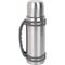 Promosyon ET-3557 Termos Gümüş 1300 ml, Renk: Gümüş, Ölçü: 1300 ml 