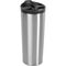 Promosyon ET-3754 French Press Termos Gümüş 500 ml, Renk: Gümüş, Ölçü: 500 ml 