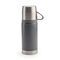 Promosyon YN-7931 Kartepe 500 ml Bardaklı Termos Füme, Renk: Füme 