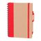 Promosyon YN-3063 Pursaklar Spiralli Tarihsiz Defter (15x21 cm) Kırmızı, Renk: Kırmızı 
