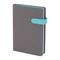 Promosyon YN-3038 Oran Tarihsiz Defter (13x21 cm) Turkuaz, Renk: Turkuaz 