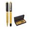 Promosyon AK-1214-RT Metal Roller & Tükenmez Kalem Seti Gold, Renk: Gold 