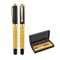 Promosyon AK-1214-KR Metal Roller Kalem Seti Gold, Renk: Gold 