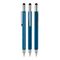 Promosyon AK-652 Metal Su Terazili - Tornavidalı Touchpen Kalem Mavi, Renk: Mavi 