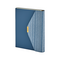 Promosyon AK-2442 15 x 21 Termo Deri Defter Mavi, Renk: Mavi 