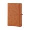 Promosyon AK-917 13 x 21 Termo Deri Defter (Ivory Kağıt) Taba, Renk: Taba 