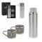 Promosyon AK-5337 Çelik 3'Lü Termos Set / 500 ml Krom, Renk: Krom 