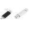 Promosyon UD-OTG813-OTG Otg-813 USB Bellek Gümüş 32 Gb, Renk: Gümüş, Ölçü: 64 GB 