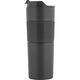 Promosyon ET-3554 French Press Termos Siyah 500 ml, Renk: Siyah, Ölçü: 500 ml 