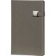 Promosyon ET-EDREMIT Tarihsiz Defter Füme 13 x 21 cm, Renk: Füme, Ölçü: 13 x 21 cm 