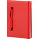 Promosyon ET-VEFA Tarihsiz Defter Kırmızı 15 x 21 cm, Renk: Kırmızı, Ölçü: 15 x 21 cm 