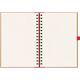 Promosyon ET-GD-020 Spiralli Not Defteri Turuncu 16 x 21,5 cm, Renk: Turuncu, Ölçü: 16 x 21,5 cm , görsel 2