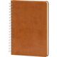 Promosyon ET-BAGCILAR-17X24 Spiralli Tarihsiz Defter Taba 17 x 24 cm, Renk: Taba, Ölçü: 17 x 24 cm 