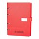 Promosyon YN-3092 Birlik Organizer Ajanda (17,5x22,5cm) Kırmızı, Renk: Kırmızı 