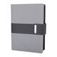 Promosyon YN-3093 Kalaba Organizer Ajanda (18x21,5cm) Gri, Renk: Gri 