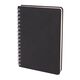 Promosyon YN-3008 Batıkent Spiralli Tarihsiz Defter (15x21 cm) Siyah, Renk: Siyah 