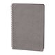 Promosyon YN-3062 Akyurt Spiralli Tarihsiz Defter (13x21 cm) Gri, Renk: Gri 