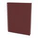 Promosyon YN-3078 Seğmenler Kareli Spiralli Tarihsiz Defter (19x25 cm) Taba, Renk: Taba 