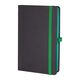 Promosyon YN-3016 Tunalı Tarihsiz Defter (13x21 cm) Yeşil, Renk: Yeşil 