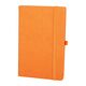 Promosyon YN-3024 Dışkapı Tarihsiz Defter (13x21 cm) Turuncu, Renk: Turuncu 