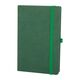 Promosyon YN-3024 Dışkapı Tarihsiz Defter (13x21 cm) Yeşil, Renk: Yeşil 