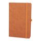Promosyon YN-3024 Dışkapı Tarihsiz Defter (13x21 cm) Kahverengi, Renk: Kahverengi 