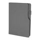 Promosyon YN-3030 Bahçelievler Tarihsiz Defter (14,5x21 cm) Füme, Renk: Füme 