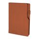 Promosyon YN-3030 Bahçelievler Tarihsiz Defter (14,5x21 cm) Taba, Renk: Taba 
