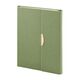 Promosyon YN-3128 312810 Bağlıca Tarihsiz Defter (15x21 cm) Yeşil, Renk: Yeşil 