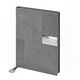 Promosyon YN-3130 313022 Kuğulu Tarihsiz Defter (15x21 cm) Gri, Renk: Gri 