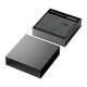 Promosyon AK-1071 Termo Deri Organizer Powerbank Siyah , görsel 3