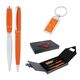Promosyon AK-310 Kalem & Anahtarlık & Zarf Açacağı Set Turuncu, Renk: Turuncu 