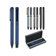 Promosyon AK-1254-RT Metal Roller & Tükenmez Kalem Seti Silver, Renk: Silver , görsel 2