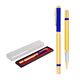Promosyon AK-1101-KR Metal Roller Kalem Seti Mavi, Renk: Mavi 