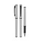 Promosyon AK-1340 Plastik Roller Ofis Kalemi Beyaz, Renk: Beyaz 