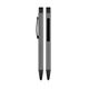 Promosyon AK-1020-V Metal Rubber Gövde Versatil Kalem Gri, Renk: Gri 