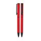 Promosyon AK-1023-T Metal Tükenmez Kalem Rubber Gövde Kırmızı, Renk: Kırmızı 