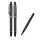 Promosyon AK-1218-R Metal Roller Kalem Siyah-Füme, Renk: Siyah-Füme 
