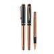 Promosyon AK-1219-R Metal Roller Kalem Rose Gold-Siyah, Renk: Rose Gold-Siyah 