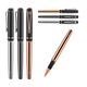 Promosyon AK-1219-R Metal Roller Kalem Rose Gold-Siyah, Renk: Rose Gold-Siyah , görsel 2