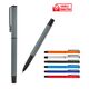 Promosyon AK-2025-BELEK Metal Roller Rubber Gövde Süper Jel Refil Kalem Gri, Renk: Gri , görsel 2