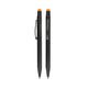 Promosyon AK-525 Metal Tükenmez Touchpen Kalem Turuncu, Renk: Turuncu 