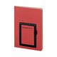 Promosyon AK-2420 15 x 21 Termo Deri Defter (Ivory Kağıt) Kırmızı, Renk: Kırmızı 