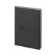 Promosyon AK-2425 15 x 21 Termo Deri Defter Siyah-Füme, Renk: Siyah-Füme 