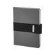 Promosyon AK-2426 15 x 21 Termo Deri Defter Gri, Renk: Gri 