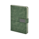 Promosyon AK-2441 15 x 21 Termo Deri Defter Yeşil, Renk: Yeşil 