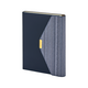 Promosyon AK-2442 15 x 21 Termo Deri Defter Lacivert, Renk: Lacivert 