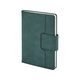Promosyon AK-2447 15 x 21 Termo Deri Defter Yeşil, Renk: Yeşil 